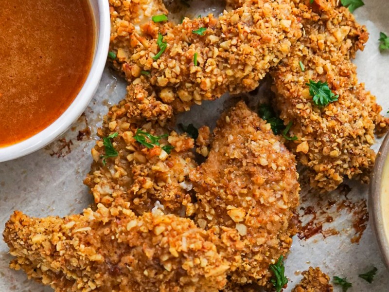 Walnut Crusted Chicken&nbsp;Tenders
